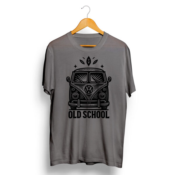 Kombi Old School - Arquivos Vetorizados SVG, DXF, CDR, PDF, PNG, Ai e EPS - Imagem 2